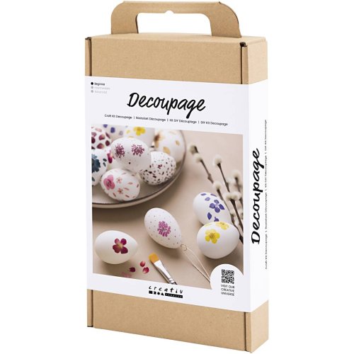 Velikonoční sada Decoupage vajíček - obrázek