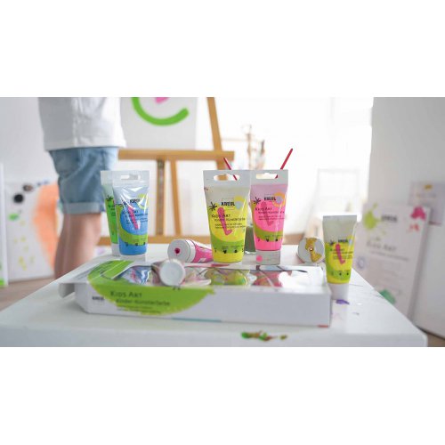 Umělecká barva KIDS ART pro děti 75 ml INDIAN ŽLUTÁ - 433_KREUL_KidsArtKinder_8.jpg