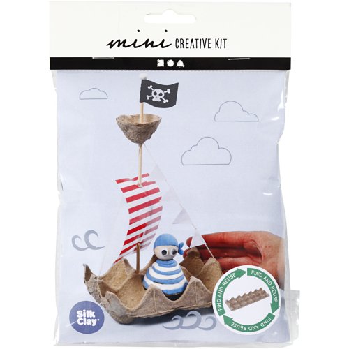 Mini kreativní sada PIRÁTSKÁ LOĎ - obrázek