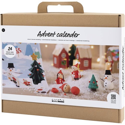 Adventní kalendář vánoční vesnička - obrázek