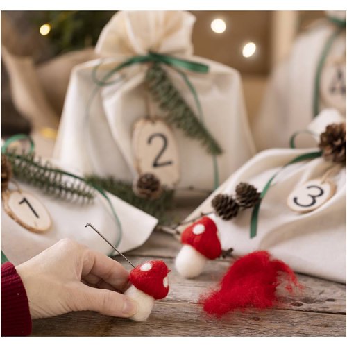 Adventní kalendář plstění - obrázek