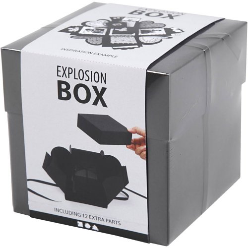 Exploding box k dotvoření ČERNÁ - obrázek
