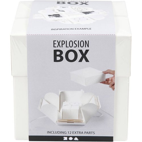 Exploding box k dotvoření BÍLÁ - obrázek