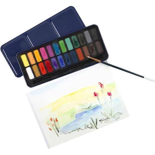 Sada akvarelových barev COLORTIME 24 barev - obrázek