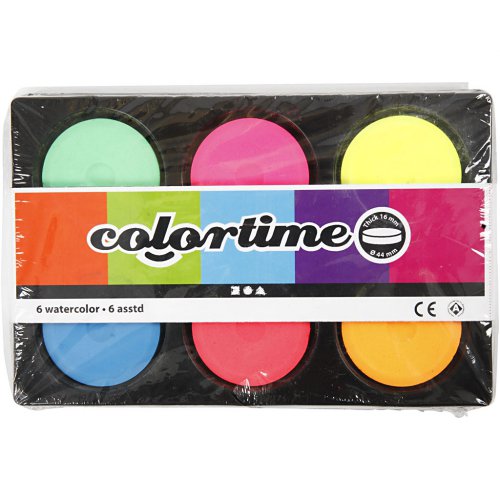 Vodovky COLORTIME neonové - obrázek