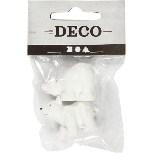 Miniaturní figurky MEDVĚD - 2 ks - obrázek