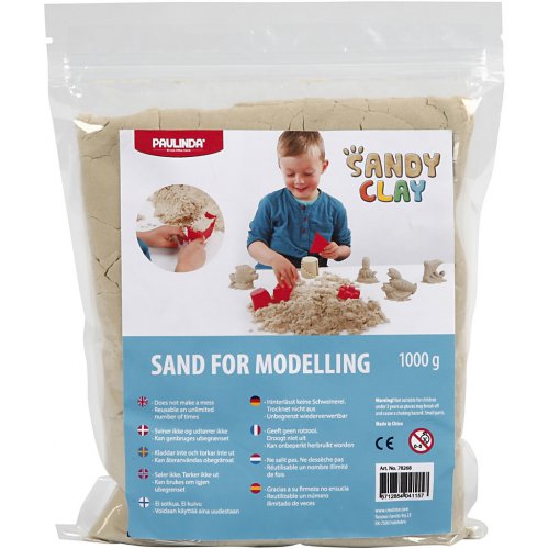 Kinetický písek Sandy Clay – magický tekutý písek 1 kg