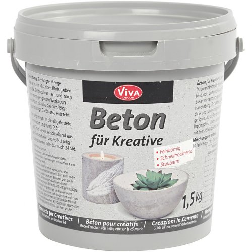 Kreativní beton na modelování 1,5 kg