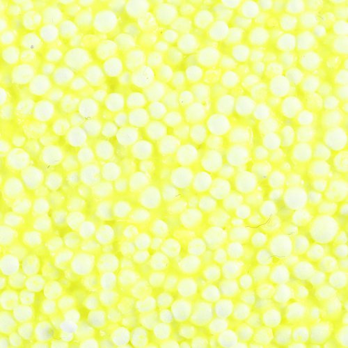 Samotvrdnoucí modelovací pěnová kuličková hmota Foam Clay NEON ŽLUTÁ 560g - obrázek