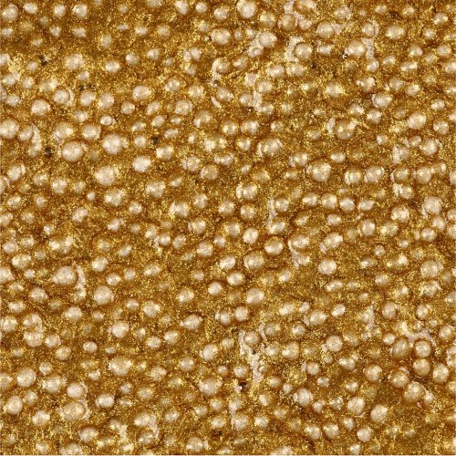 Samotvrdnoucí modelovací pěnová kuličková hmota Foam Clay ZLATÁ 560g - obrázek