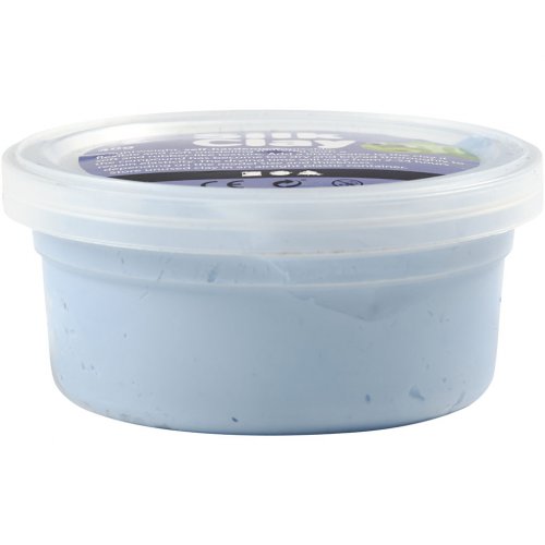 Samotvrdnoucí modelovací lehká hmota Silk Clay 40g NEONOVÁ MODRÁ - obrázek