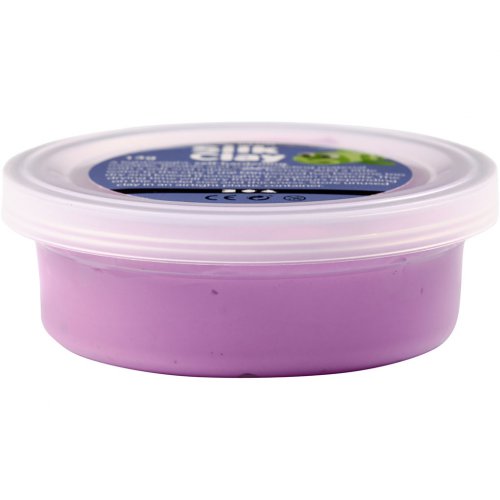 Samotvrdnoucí modelovací lehká hmota Silk Clay SADA 6 barev NEONOVÉ BARVY - obrázek