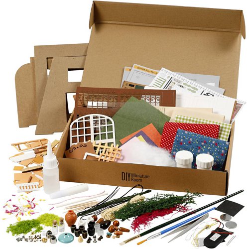 Kreativní box - MINIATURA ZAHRADA - obrázek