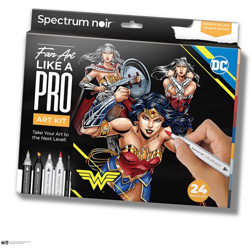 Sada Ilustrace WONDER WOMAN - obrázek