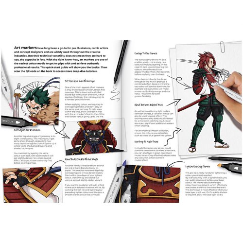 Sada Ilustrace manga CESTA SAMURAJE - obrázek