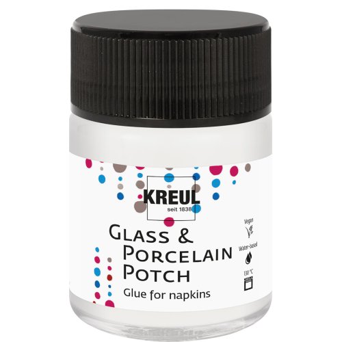 Lepidlo na decoupage PORCELÁN A SKLO POTCH  KREUL 50 ml