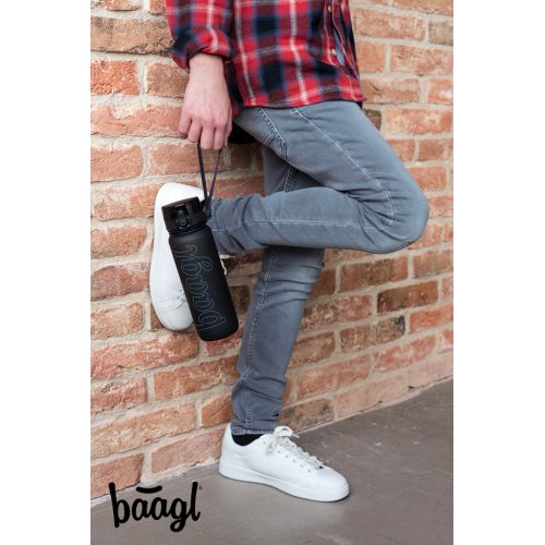 Tritanová láhev na pití Black 800 ml - obrázek