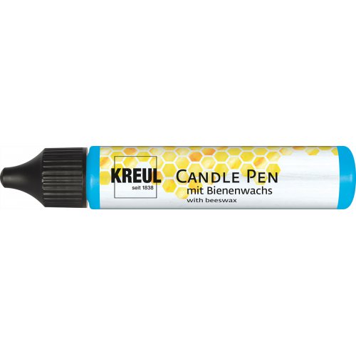 CANDLE PEN KREUL voskové pero pro malování svíček SVĚTLÁ MODRÁ