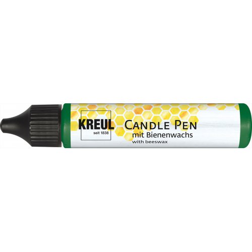 CANDLE PEN KREUL voskové pero pro malování svíček ZELENÁ