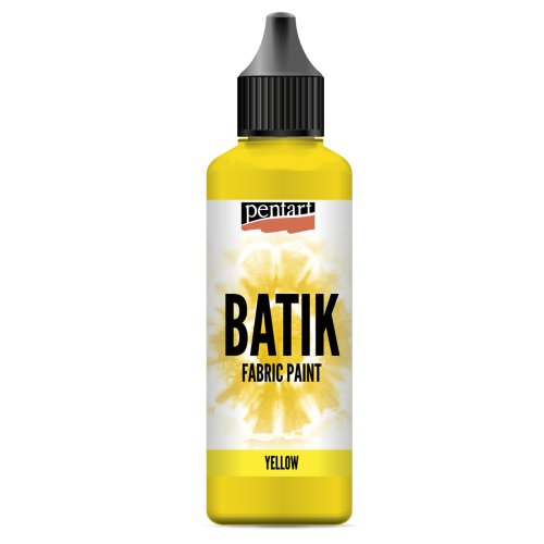 Batikovací barva za studena PENTART 80 ml ŽLUTÁ