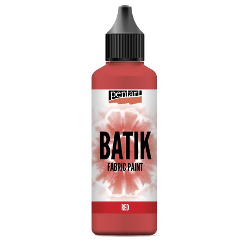 Batikovací barva za studena PENTART 80 ml ČERVENÁ