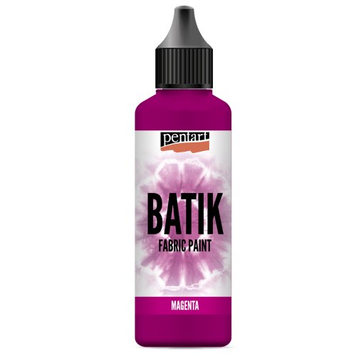 Batikovací barva za studena PENTART 80 ml MAGENTA