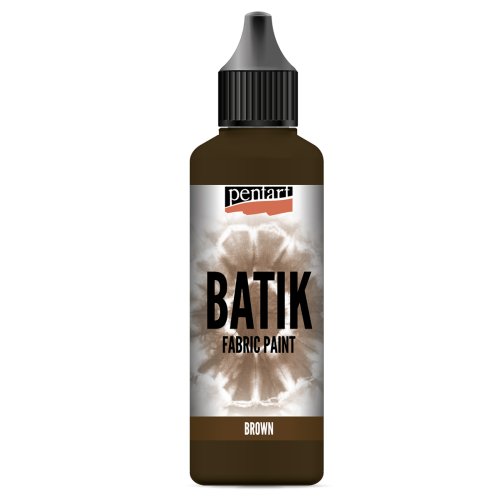 Batikovací barva za studena PENTART 80 ml HNĚDÁ