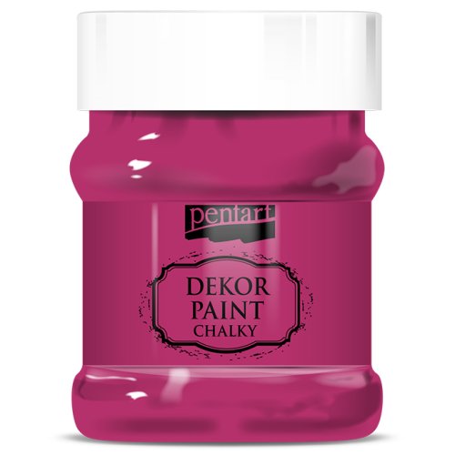 Křídová a dekorační barva PENTART 230 ml RŮŽOVÁ