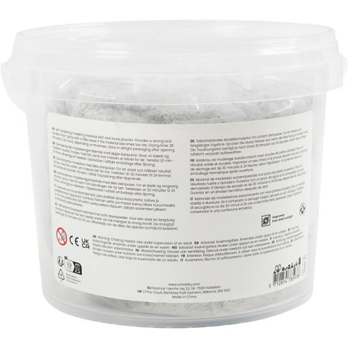 Samotvrdnoucí modelovací hmota KAMENNÁ 3 kg - obrázek