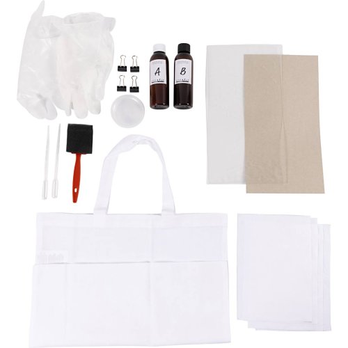 Sada modrobílá Kyanotypie na textil - obrázek