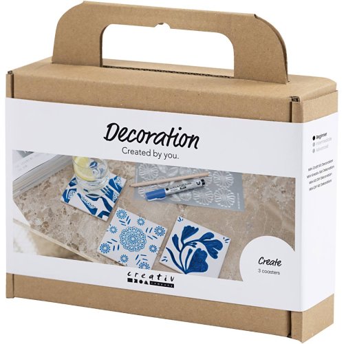 Sada MALOVANÉ PORCELÁNOVÉ PODTÁCKY - obrázek