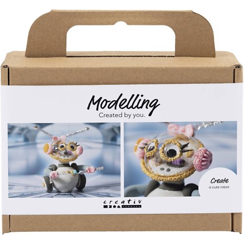 Mini kreativní sada ROBOTÍ HOLČIČKA