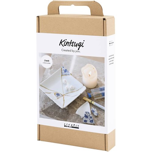 Sada Kintsugi - japonská technika opravy porcelánu a keramiky TALÍŘ - obrázek