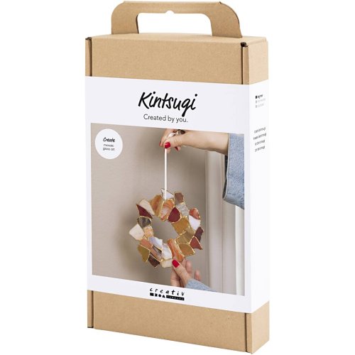 Sada Kintsugi - japonská technika opravy porcelánu a keramiky ZÁVĚSNÁ DEKORACE - obrázek