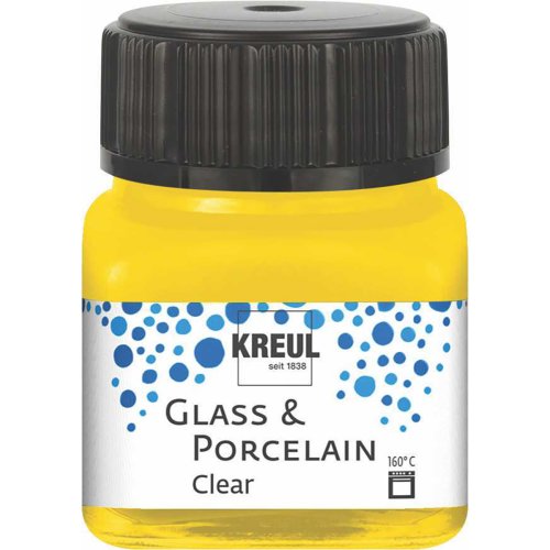 Barva na sklo a porcelán KREUL clear 20 ml