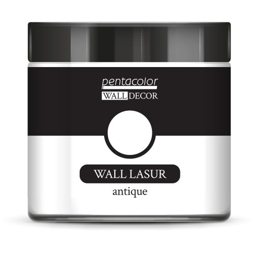 Lazurovací barva na zeď antique WALL DECOR 500 ml ANTICKÁ BÍLÁ