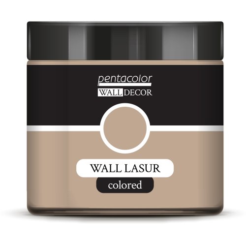 Lazurovací barva na zeď barevná WALL DECOR 500 ml BÉŽOVÁ