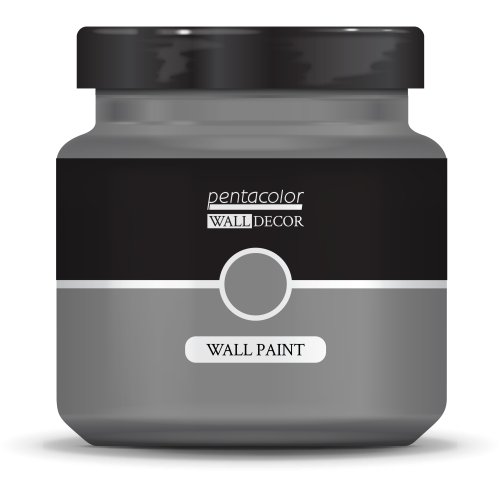 Barva na zeď WALL DECOR 1000 ml MECHOVÁ ŠEDÁ