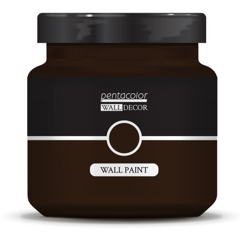 Barva na zeď WALL DECOR 1000 ml LANÝŽOVÁ HNĚDÁ