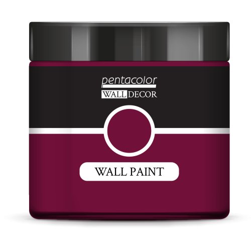 Barva na zeď WALL DECOR 500 ml ZÁŘIVÁ ČERVENÁ