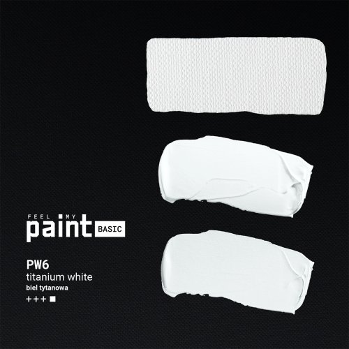 Akrylová barva FeelMyPaint 120 ml TITANOVÁ BÍLÁ - certifikace o bezpečnosti dětských hraček - FMP_titanova_bila_120_ml_barva.png