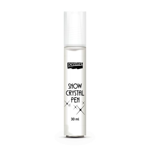 Sněhové kříšťálové pero PENTART 30 ml