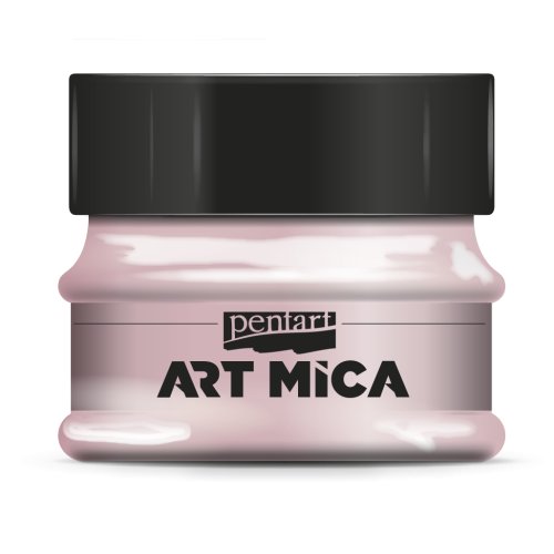 Minerální prášek ART MICA PENTART 9 g BROSKOVÁ RŮŽOVÁ