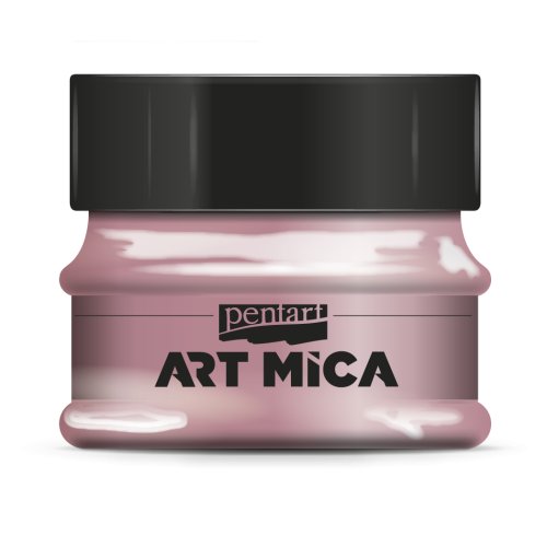 Minerální prášek ART MICA PENTART 9 g RŮŽOVÁ