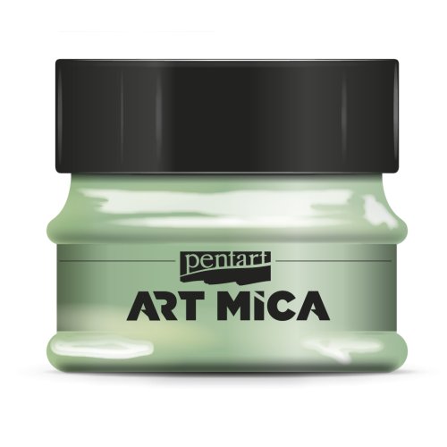 Minerální prášek ART MICA PENTART 9 g ZLATO ZELENÁ