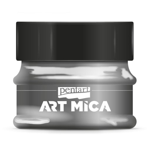 Minerální prášek ART MICA PENTART 9 g ANTRACITOVÁ