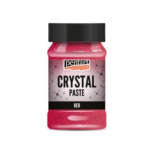 Křišťálová pasta PENTART 100 ml ČERVENÁ