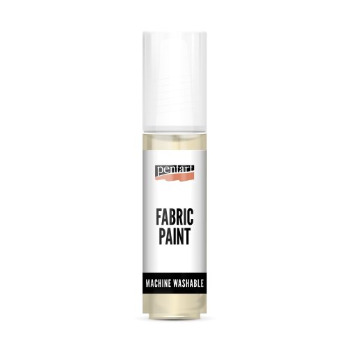 Barva na světlý a tmavý textil PENTART 20 ml BÉŽOVÁ