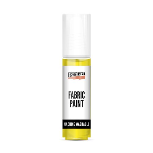 Barva na světlý a tmavý textil PENTART 20 ml ŽLUTÁ