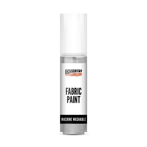 Barva na světlý a tmavý textil PENTART 20 ml ŠEDÁ